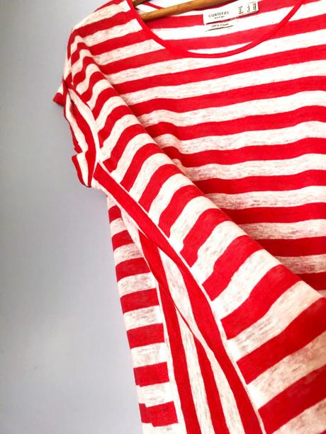 Ľanové over size tričko l/xl, xl