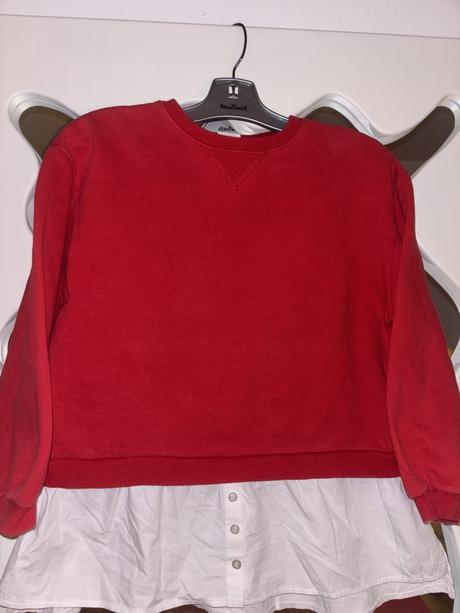 Mikina s košeľou zara 140, zara,140