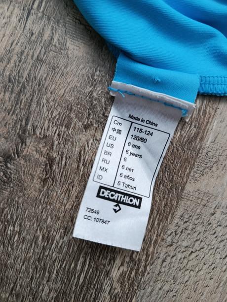 Tričko do vody, decathlon,116