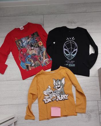 3 ks tričiek s dlhým rukávom, 110