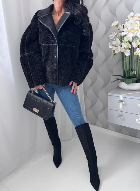 H&m - plyšová bunda, h&m,m