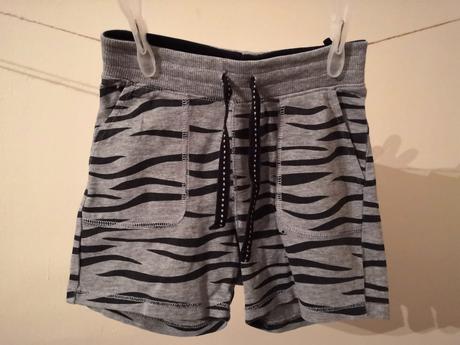Tigrované šortky, h&m,86
