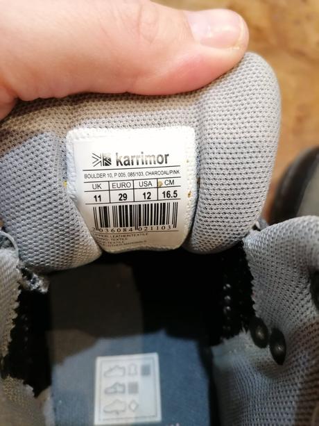 Prechodné topánky 29, karrimor,29