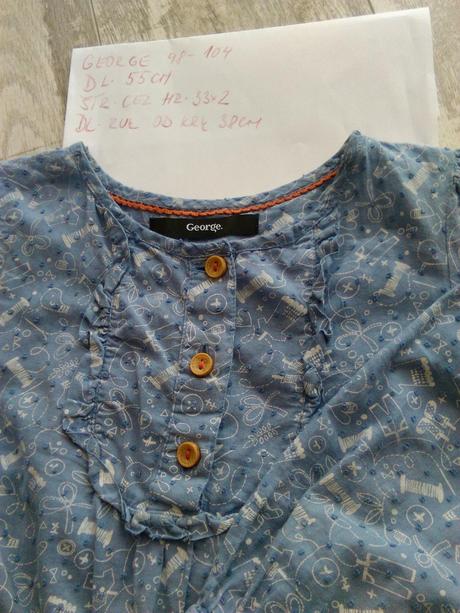 Šaty george, george,104