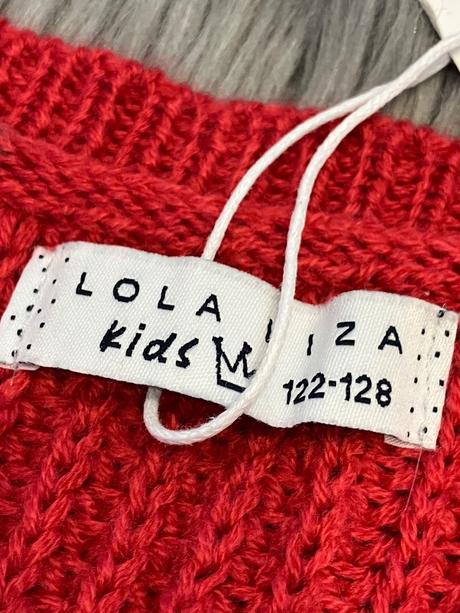 Dievčenský pletený kardigán lola liza (122-128), 122 / 128