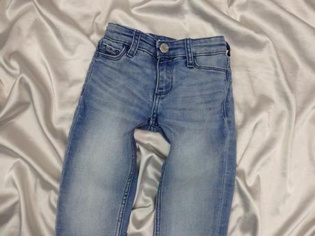 Kvalitné oteplené rifle, h&m,98