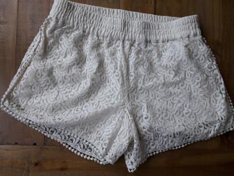 Vero moda čipkované kraťasy, vero moda,l