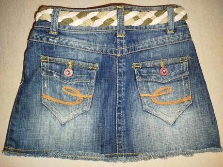 Riflová sukňa, marks & spencer,122