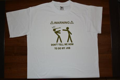 Tričko warning, 4xl - xxxl