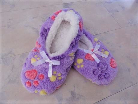 Huňaté teplé papučky č.37/38, 38