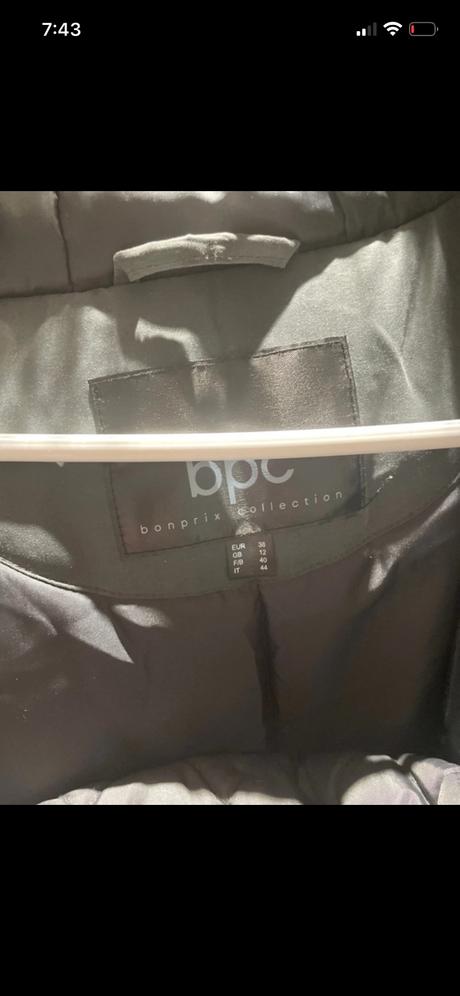 Zimná tehotenská a nosiaca bunda, bonprix,m