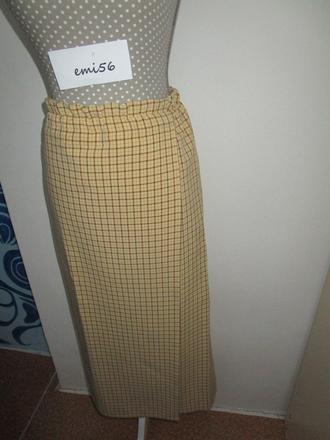 2147. kockovaná sukňa, l