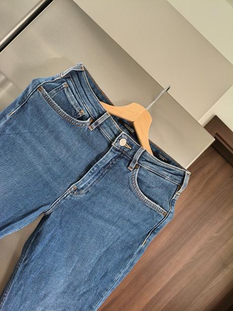 Scotch & soda slim rifle s vysokým pásom s, s