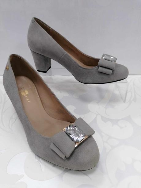 Dámske kožené lodičky 17010136 z, 36