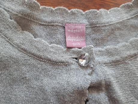 Strieborné bolerko 110/116, dopodopo,116