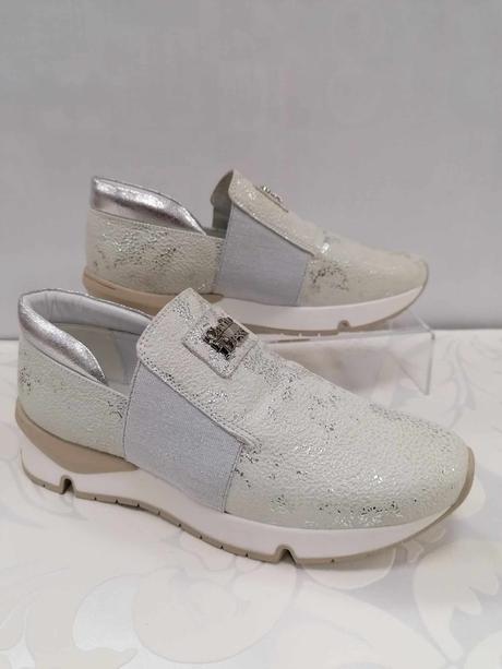 Dámske kožené botasky claudiodessi 22500015 z, 37