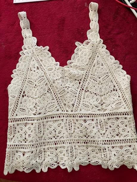 Hackovane topy 3ks, s