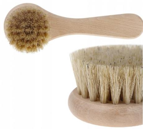 Bocioland drevená velká kefa s pevným prírodným vl,