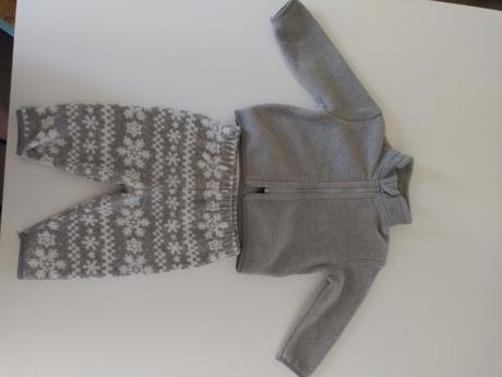 Flisova súprava pre bábätká, bonprix,56