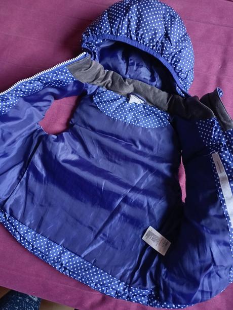 Krásna bodkovaná vesta, h&m,110