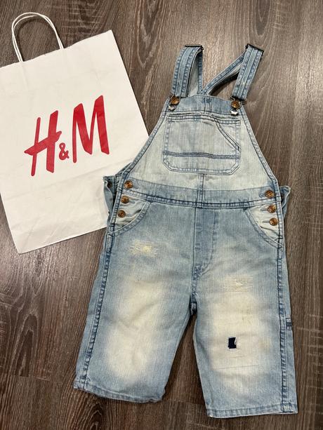 H&m riflove kratasy na traky č.110, h&m,110