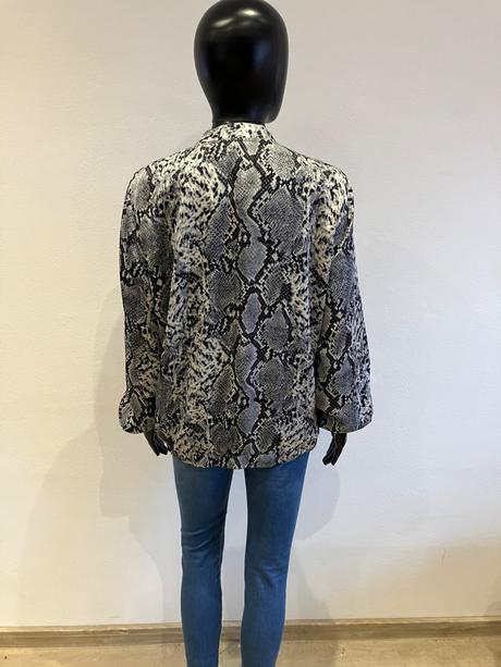 Dámska bombera bunda hadí vzor, xl