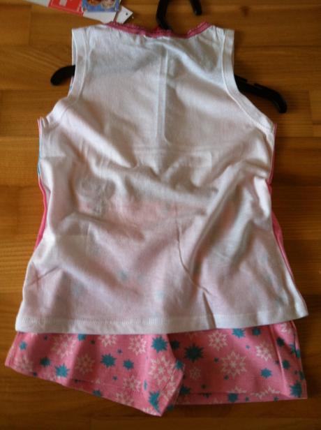 Dievčenské letné pyžamo frozen - 2 veľkosti., disney,110 / 116