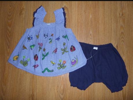 Súprava s vyšívanými lienkami, next,104