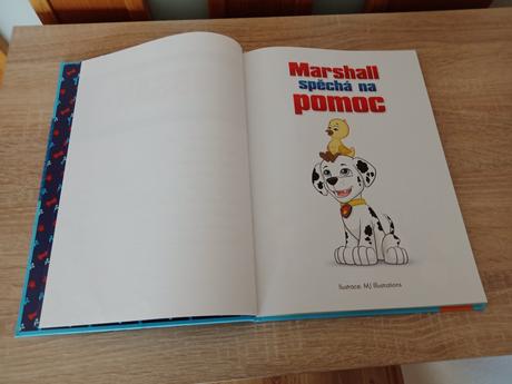 Kniha tlapková patrola-5 minutove pohadky, 