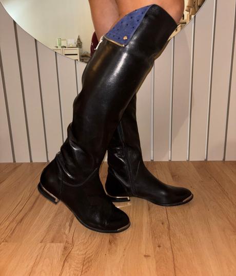 Kožené čižmy victim, 36