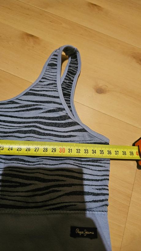 Bezšvíková lambada, podprsenka top, pepe jeans,l