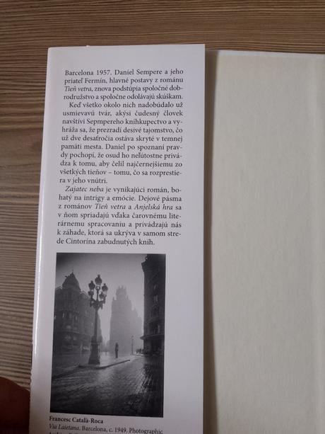 Carlos ruiz zafón - zajatec neba,