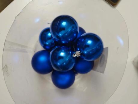 Vianočné gule 6cm 8ks, 