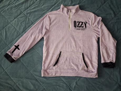 Svetlo fialová mikina ozzy v. xl /3xl/, xl