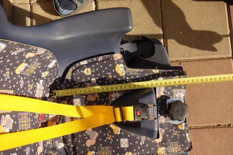 Cyklosedačka zadná,