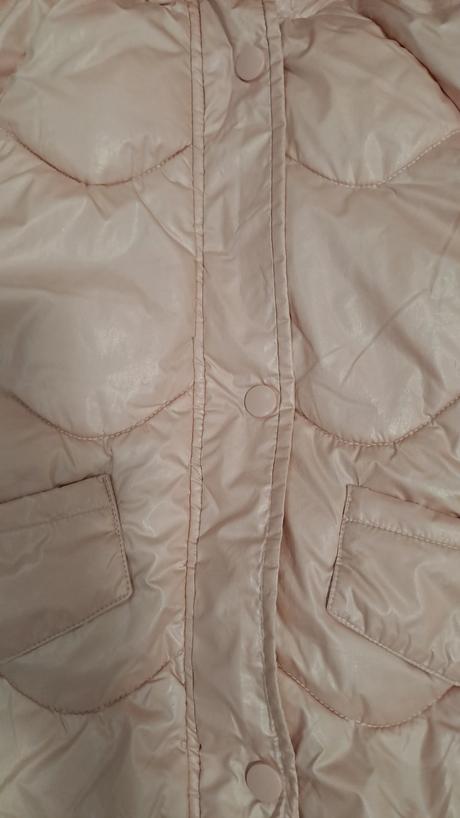 Bledoružová bunda, sinsay,128