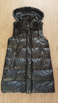 Krásna koženková vesta zara, zara,m