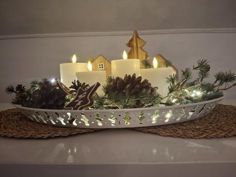 Maxi tácka do domacnosti, na dekoraciu na vianoce,, 