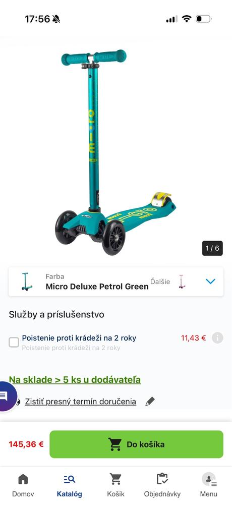 Kolobezka maxi micro, micro