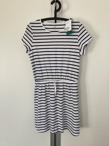 Šaty hm pásikavé, h&m,170