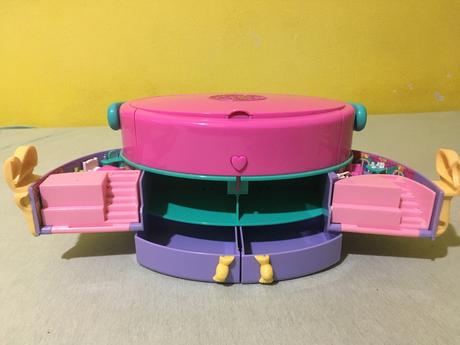 Retro polly pocket kufrík zn. bluebird, 