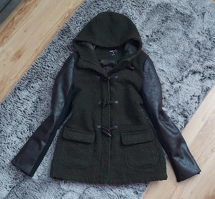 Olivový kabátik, s