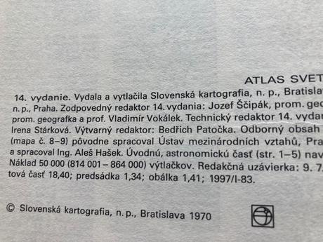 Atlas sveta (1985),