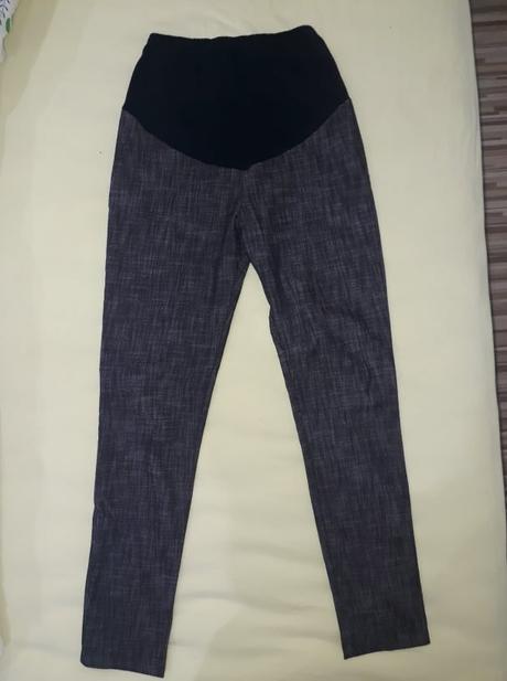 Melírované tehotenské nohavice, m