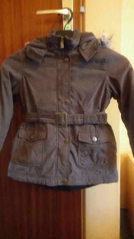 Kabátik + vestička, palomino,116