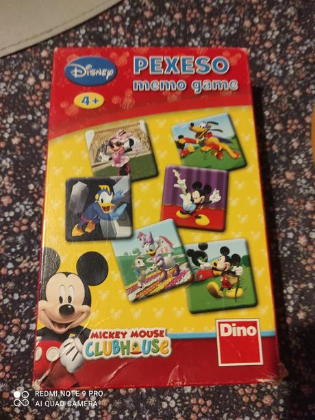 Pexeso mickey mouse, 
