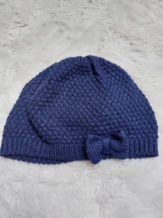 Tmavomodra čiapka, h&m,110