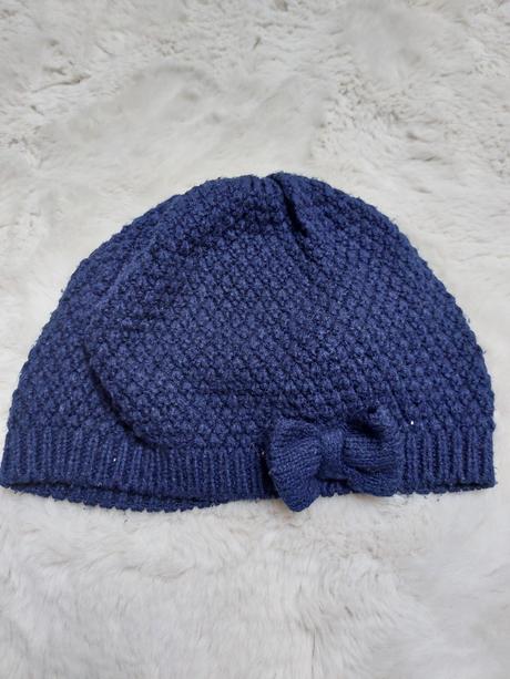 Tmavomodra čiapka, h&m,110