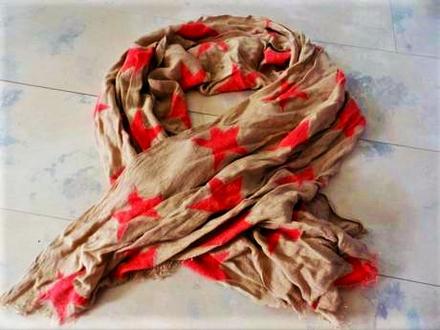 Velký bavlnený indický šál/šatka okolo krku, xxxl