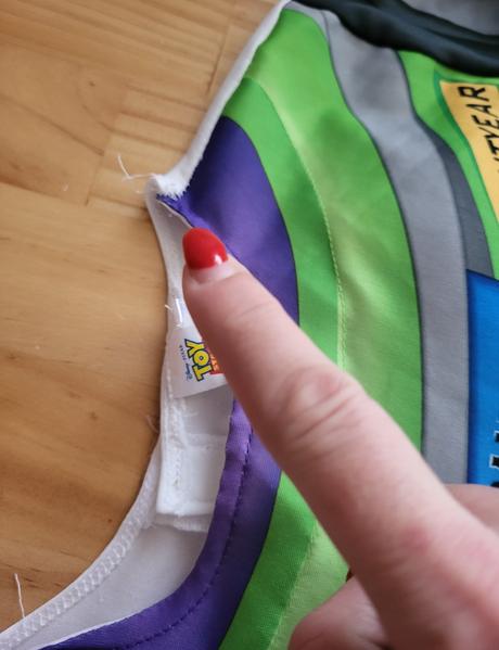 Karnevalový overal toy story na 7-8 rokov, 